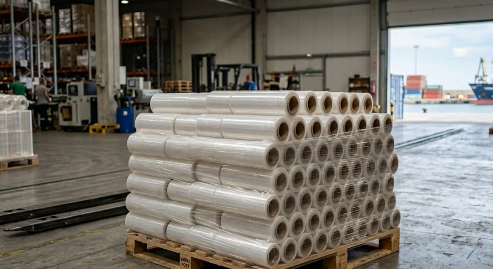 LLDPE Stretch Film Exporter Bulgaria — Greenstrix Industrial Packaging